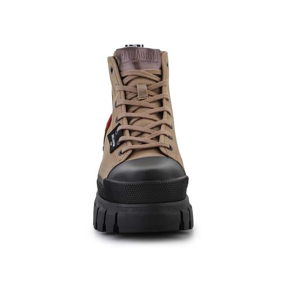 NEW Palladium Revolt Hi TX Lace Up Ankle Boot 97242-307-M Olive Womens Size 5.5 - Picture 2 of 9